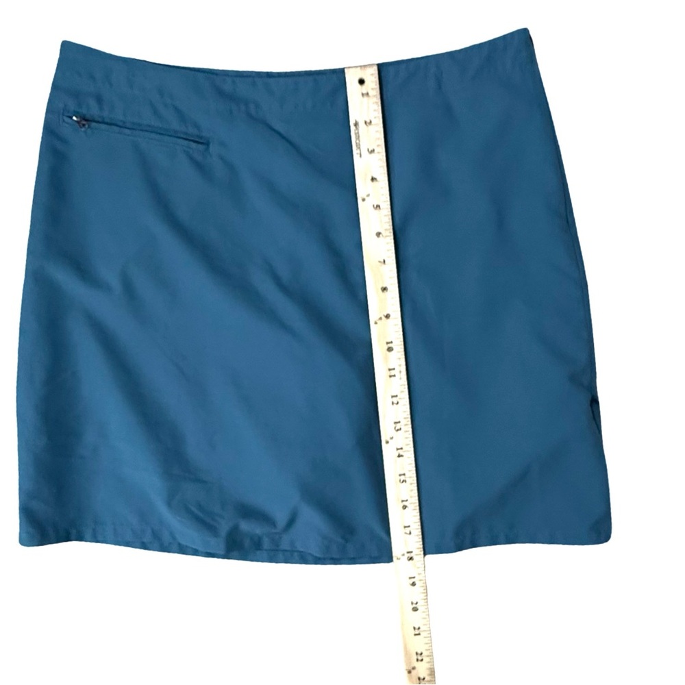 Patagonia Duway Skort Women's Teal A-Line Skirt - Picture 5 of 8